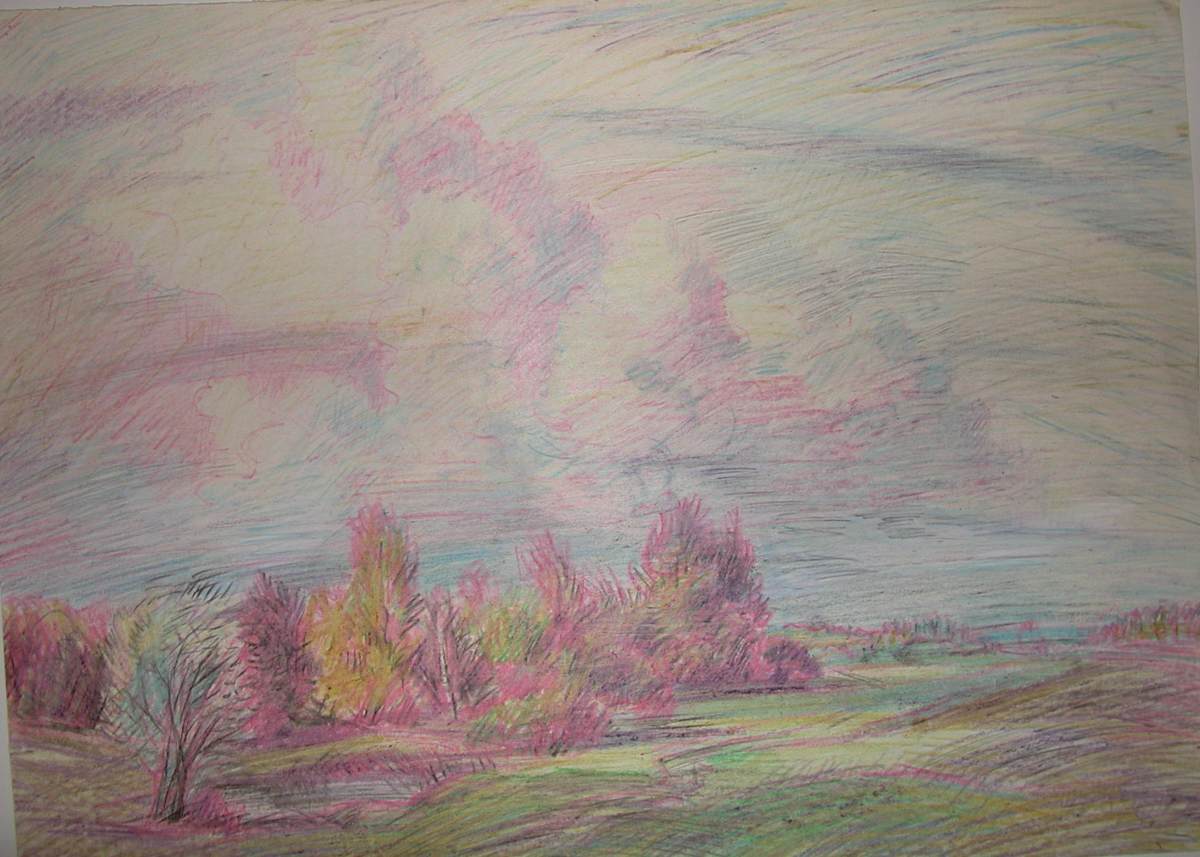 Evening  by Evgeni Skrinnikov 