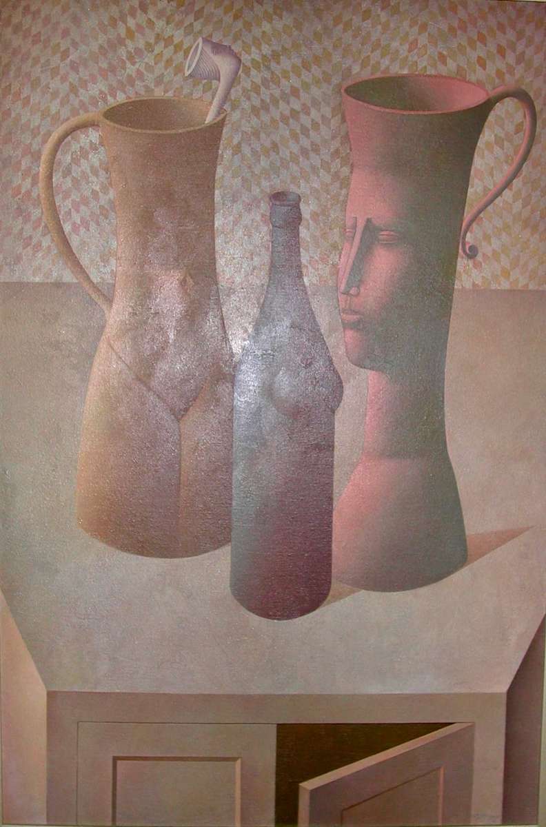 Anthropomorphic Still Life by Yuri Kokoyanin 