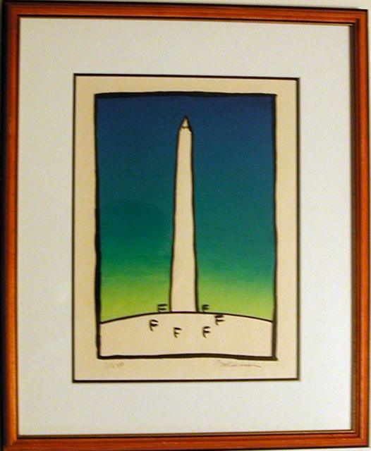 Washington Monument by Ruth Bolduan 