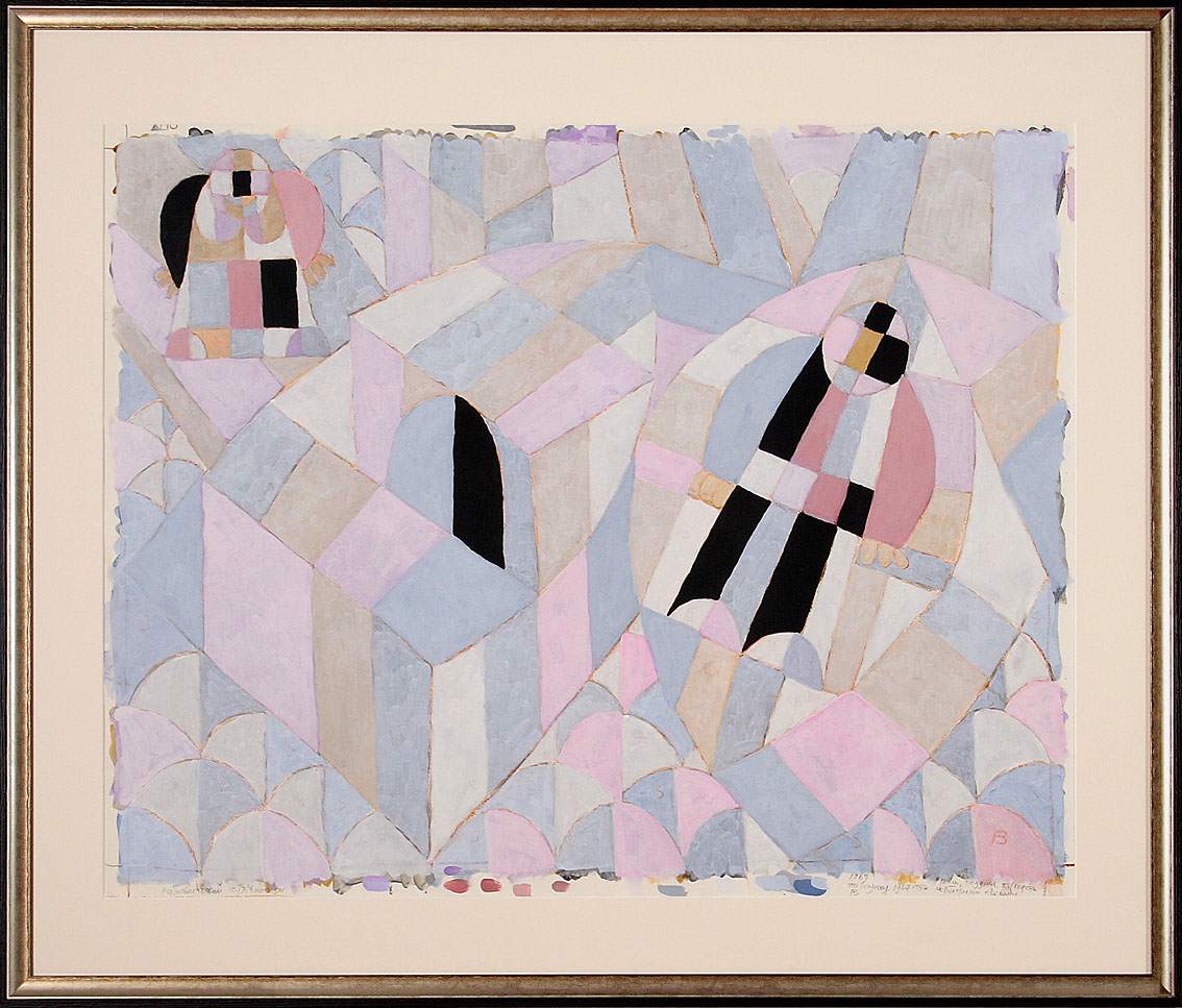 By the Port by Gennady Zubkov 