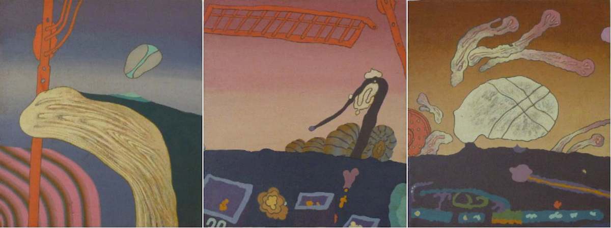 Triptych by Yuri Dyshlenko 