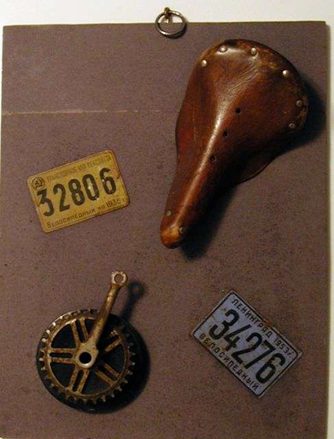 Old Bicycle, From the Series "Gray Horror" by Vadim Voinov 