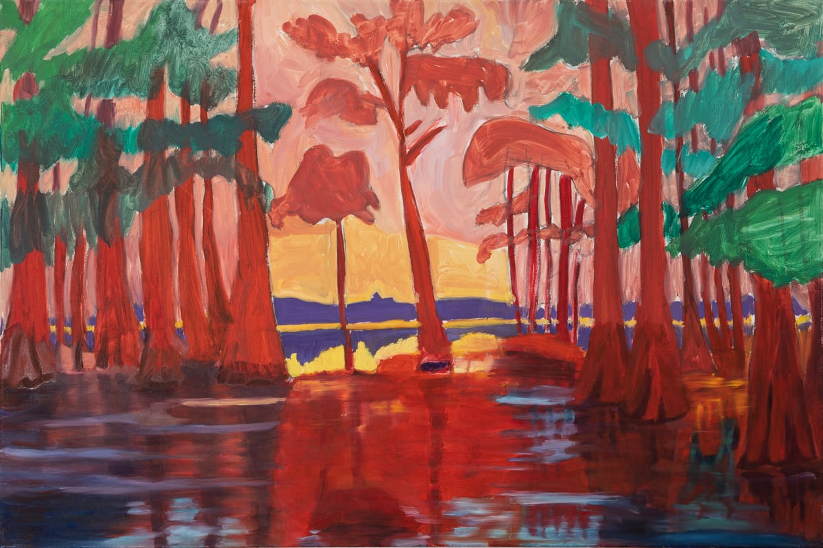 Swamp II by Victoria Rios  Image: Inspired by Louisiana swamps.