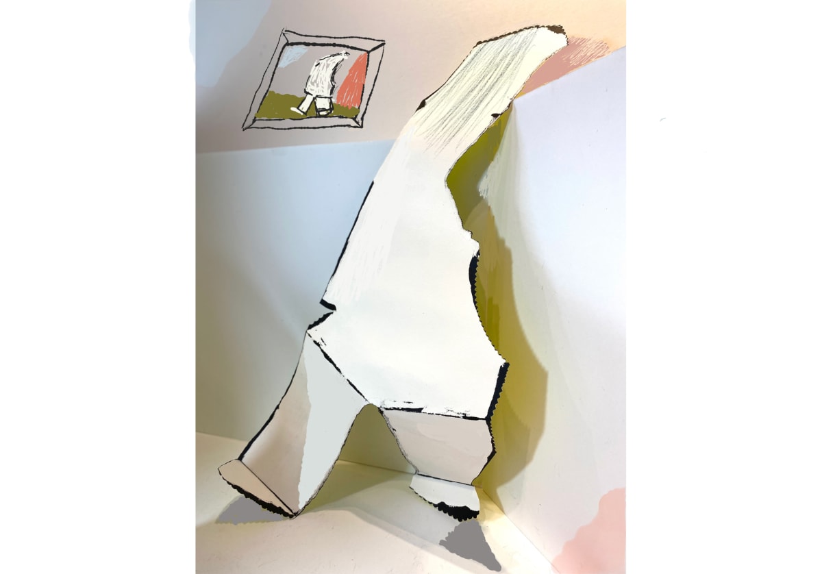 Self portrait as a picture by jennifer wiggs 
