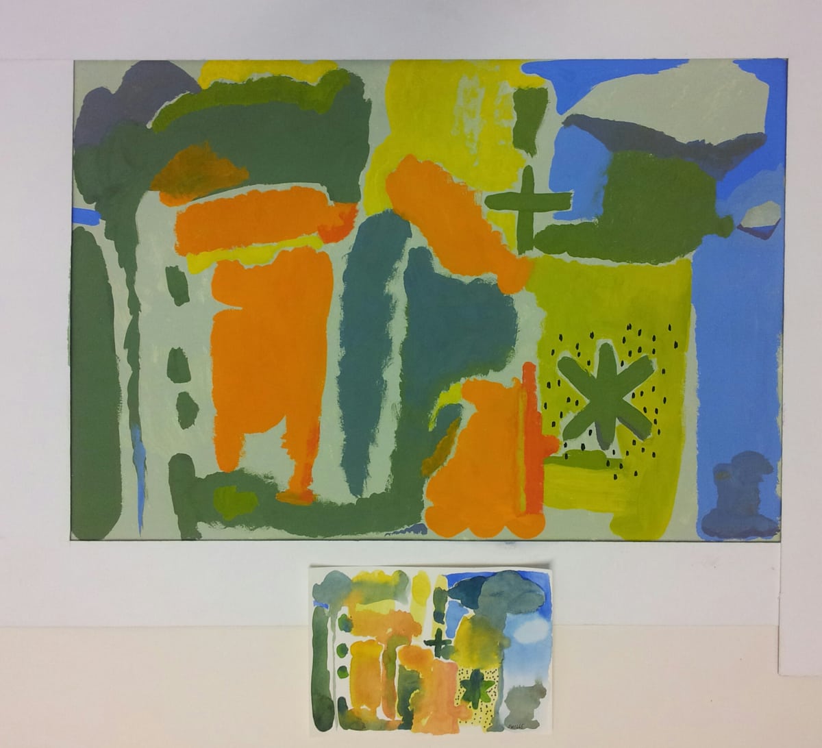 Procession and study below by jennifer wiggs, Image 1.