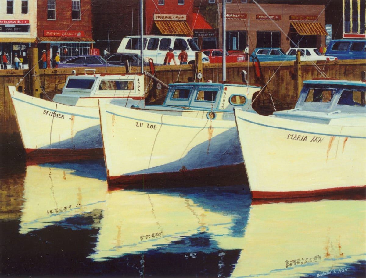 Annapolis Harbor #2 by Richard S. Hall 