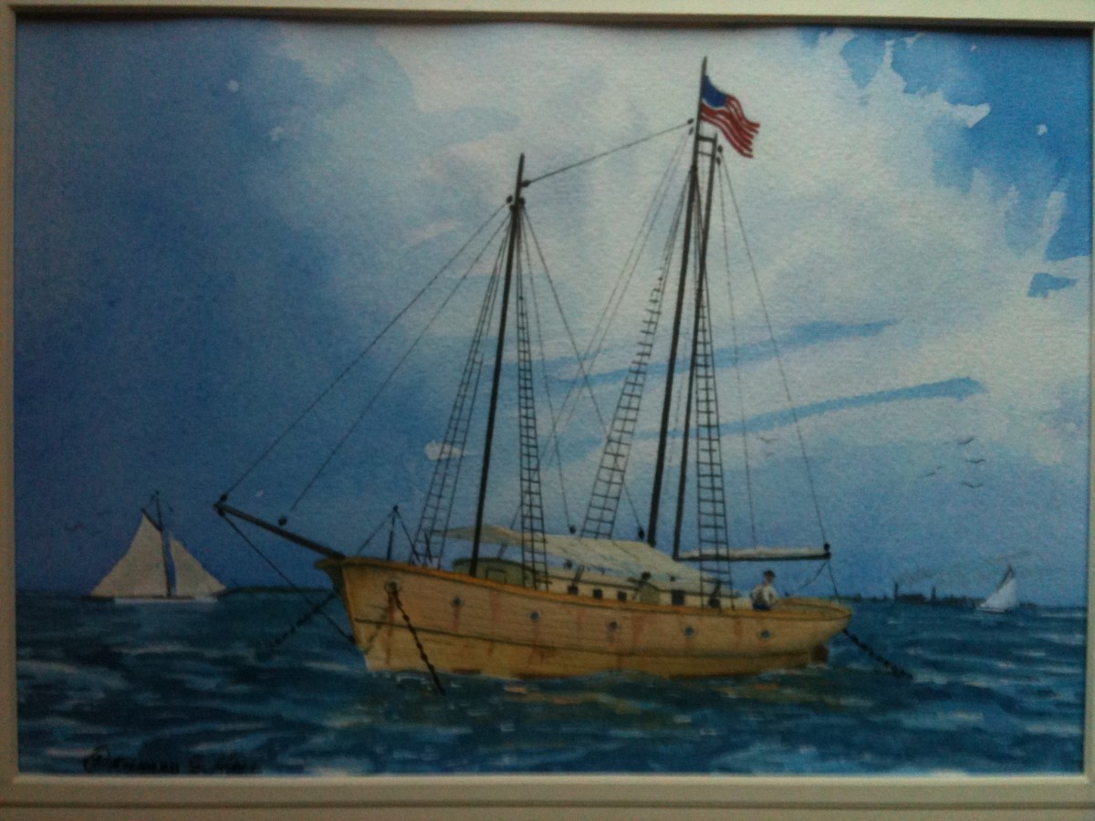 Galveston Lightship #2 by Richard S. Hall 