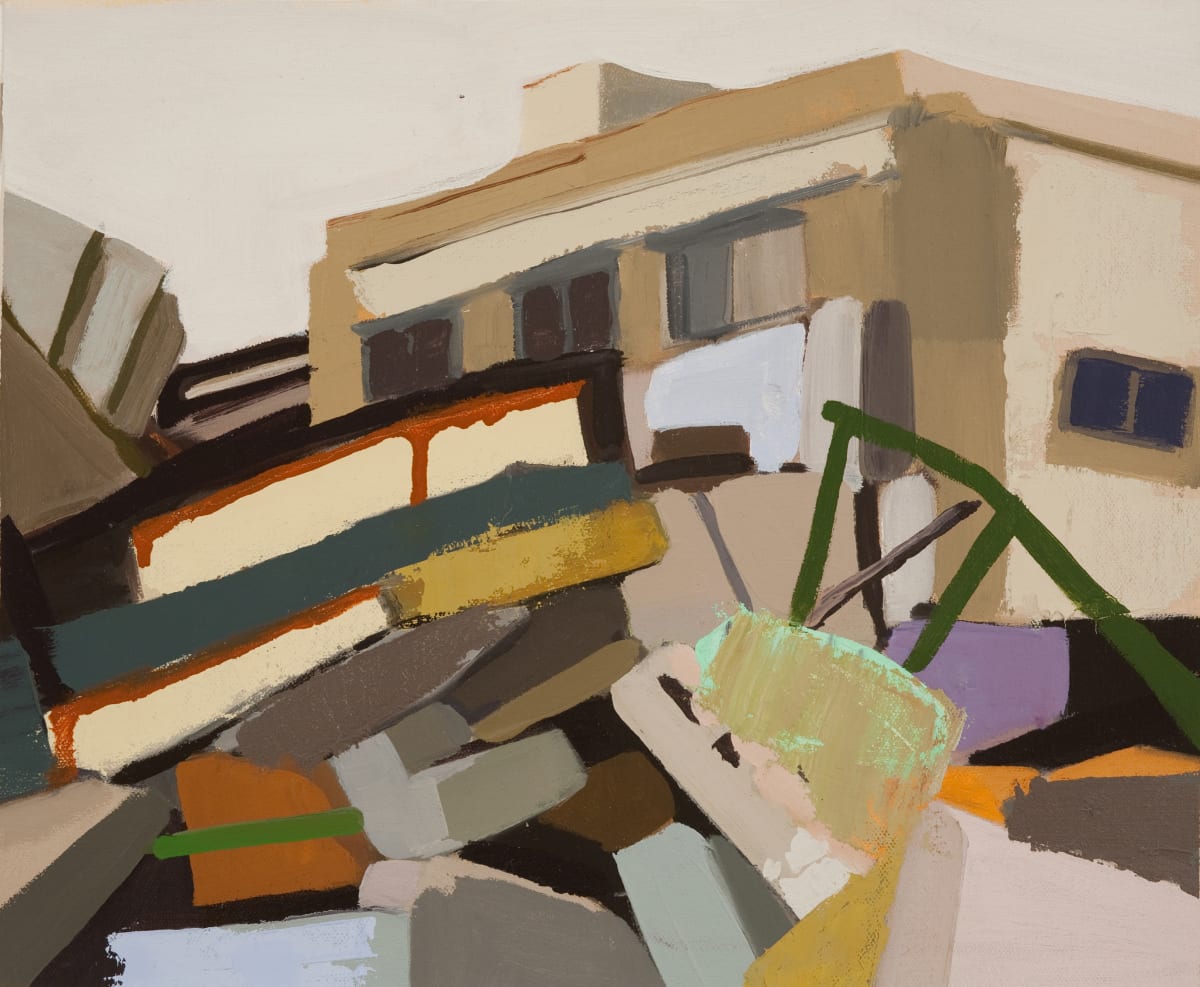 Green Fence by Noa Charuvi 