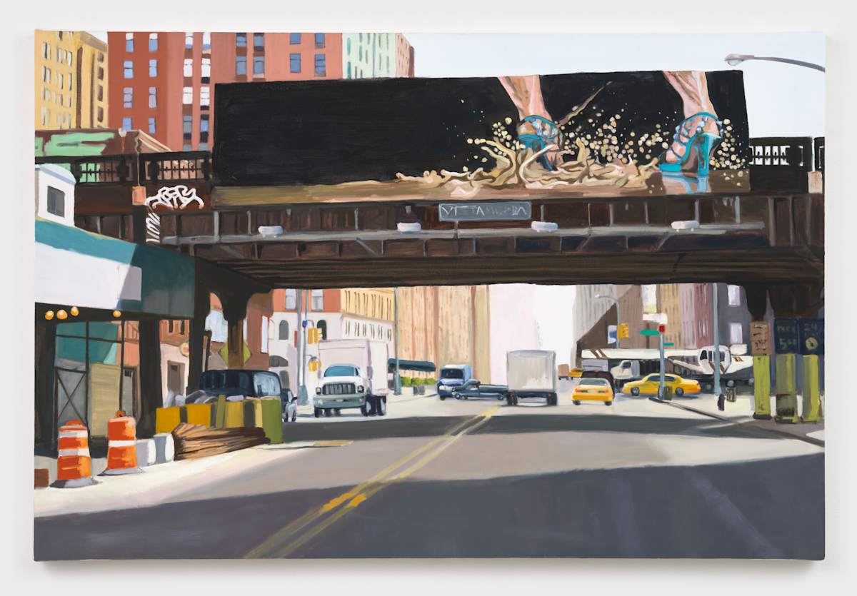 Shit Kicker (After Marilyn Minter) by Noa Charuvi 