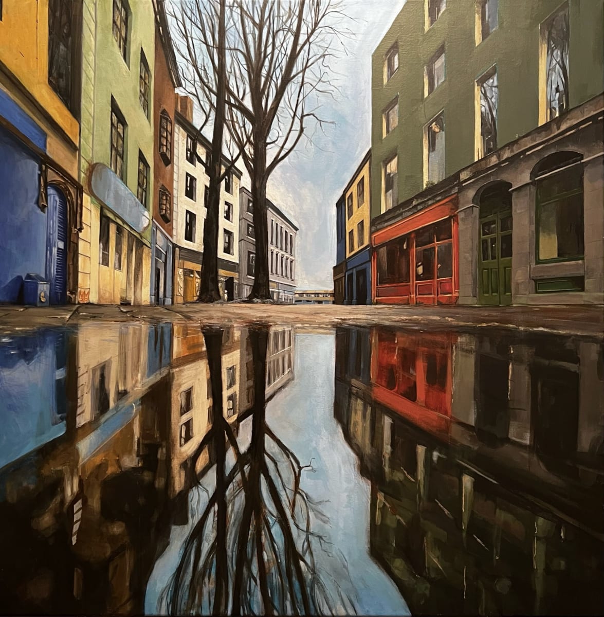 After the Rain, Galway by Michael Moore 