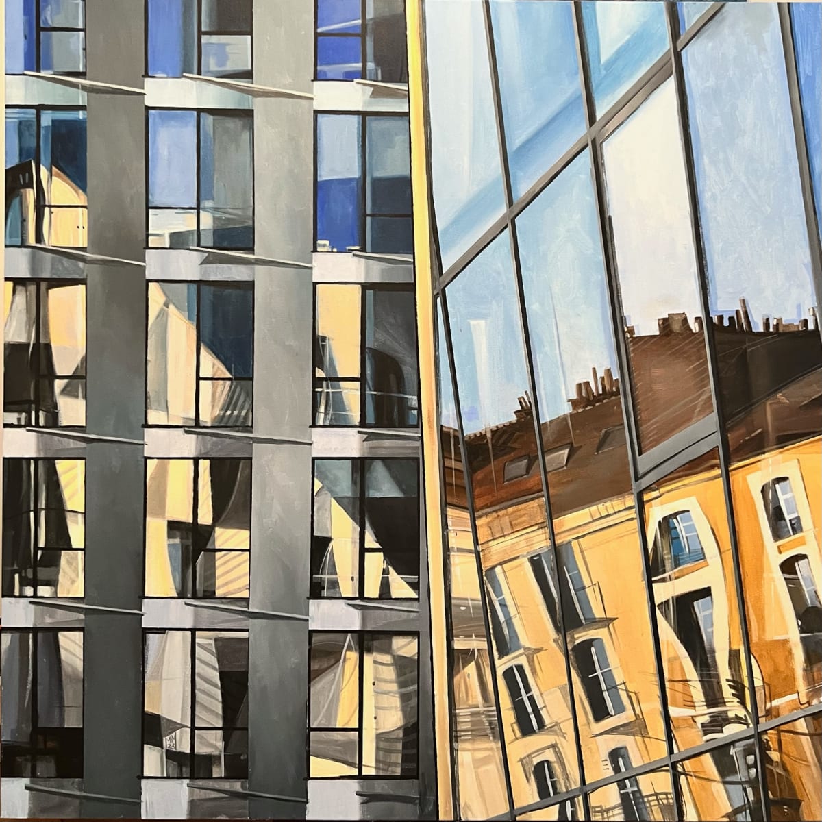Richard Diebenkorn Stops and Looks Up by Michael Moore 