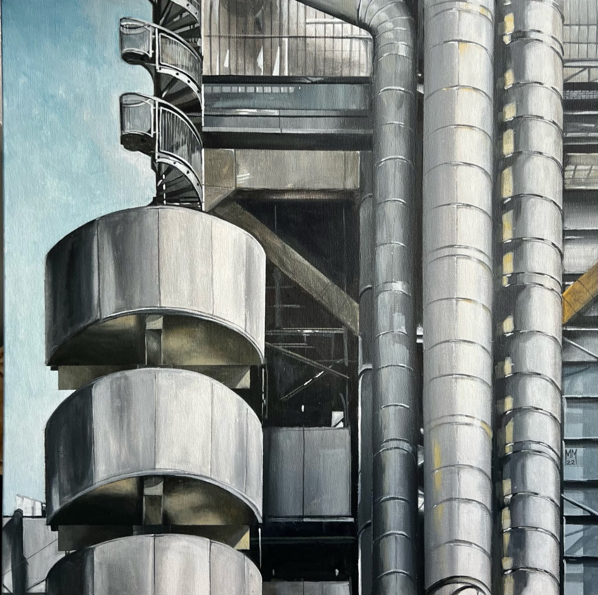 Lloyd’s Building London by Michael Moore 