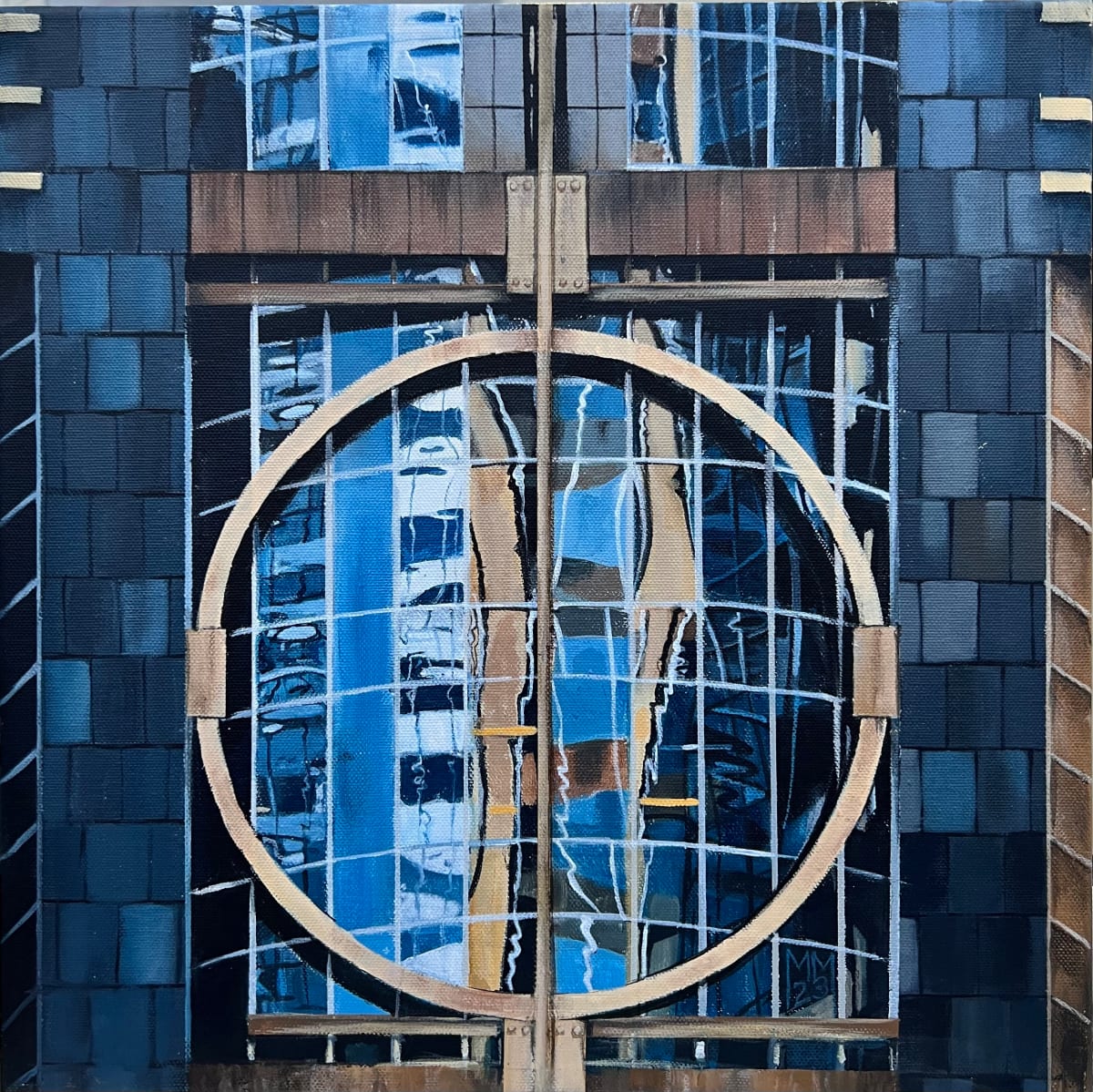 Phi by Michael Moore  Image: PHI is the Greek letter used in mathematics as a symbol for the golden ratio.