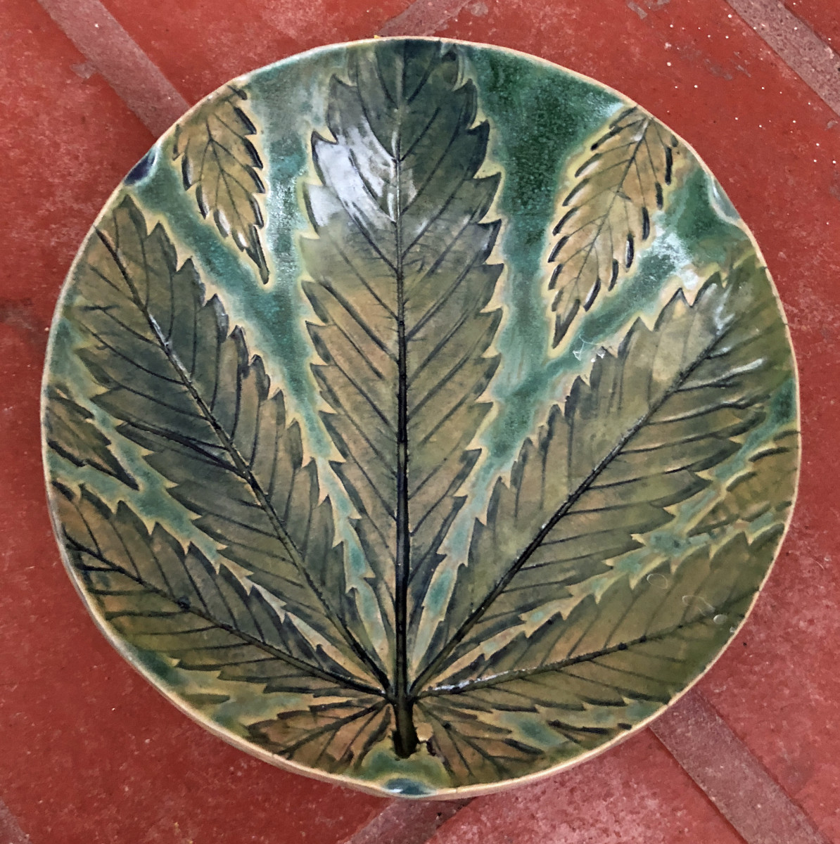 Rain Forest, a 420 impression small bowl by Nell Eakin 