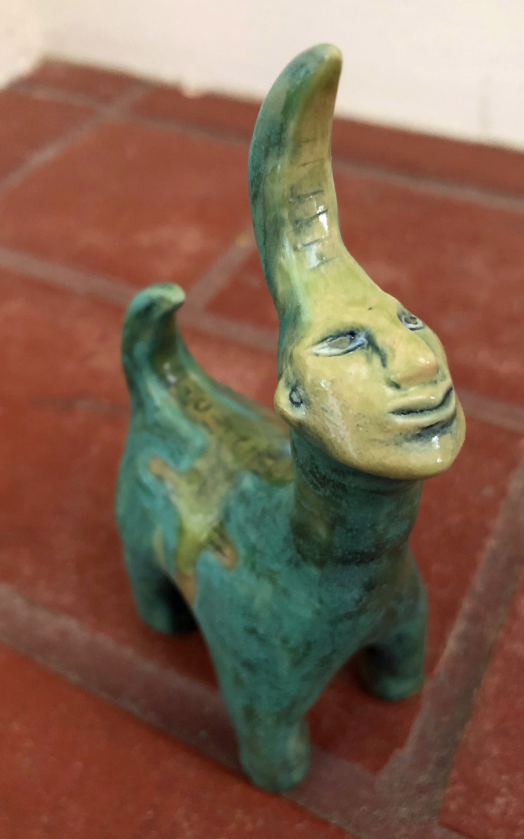 Patina 4 direction mini corn by Nell Eakin 