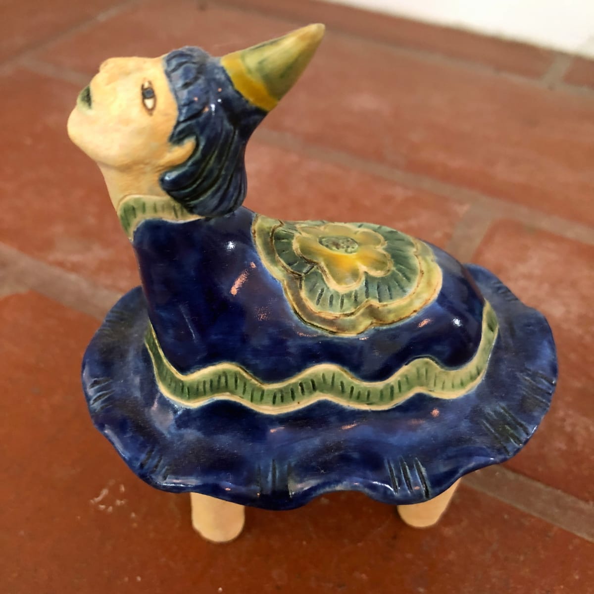 Fancy  Blue Tutu Turtle by Nell Eakin 