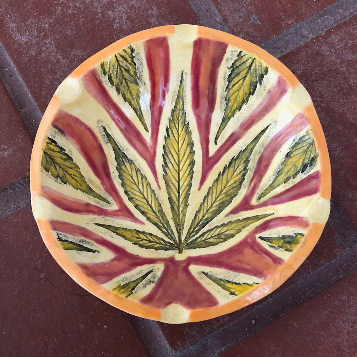 Orange Juice small tray by Nell Eakin, Image 4.