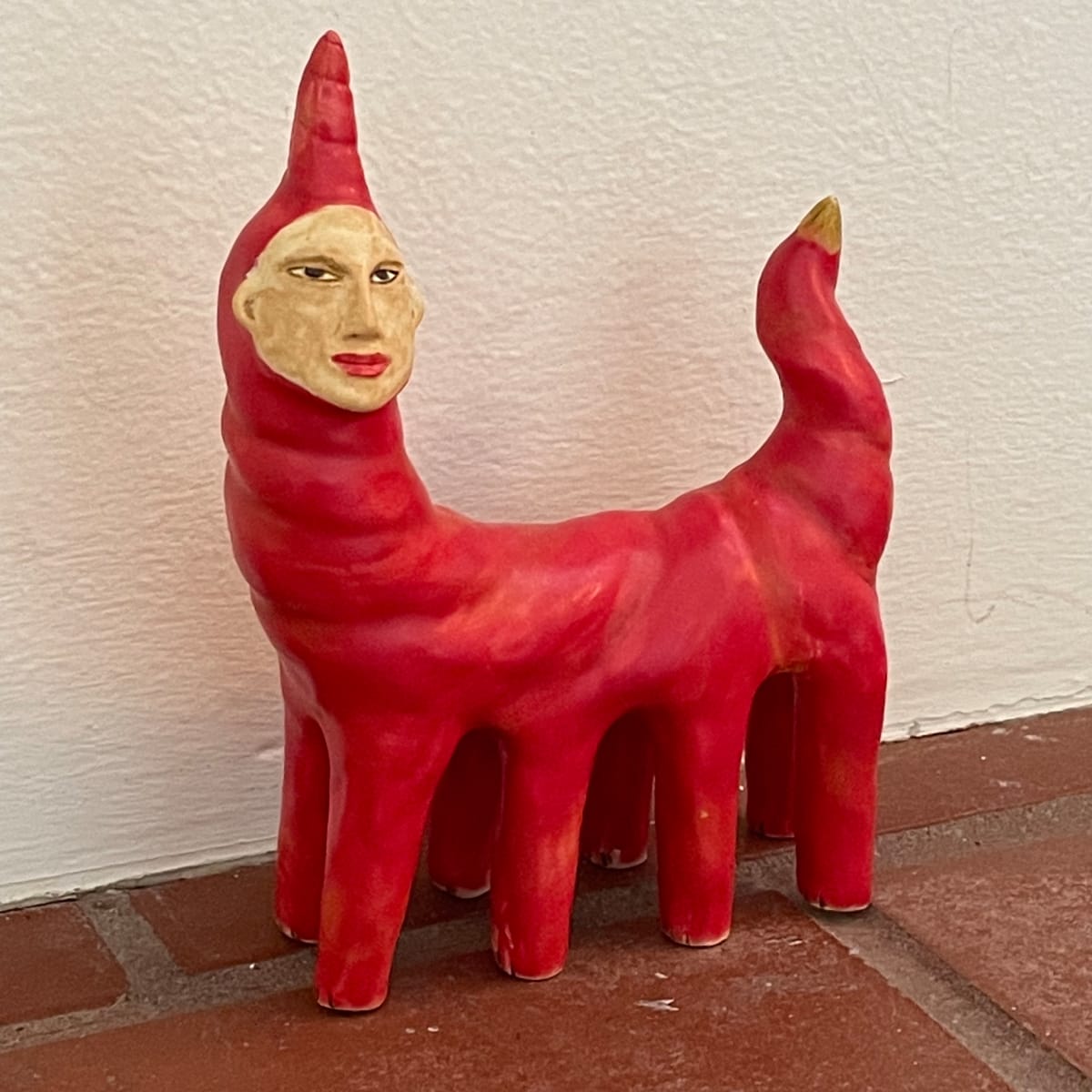 Paprika, a Red Twistycorn by Nell Eakin, Image 1.