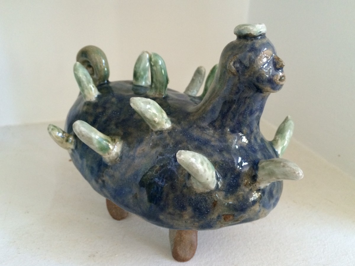 Sapho the fertility turtle by Nell Eakin 