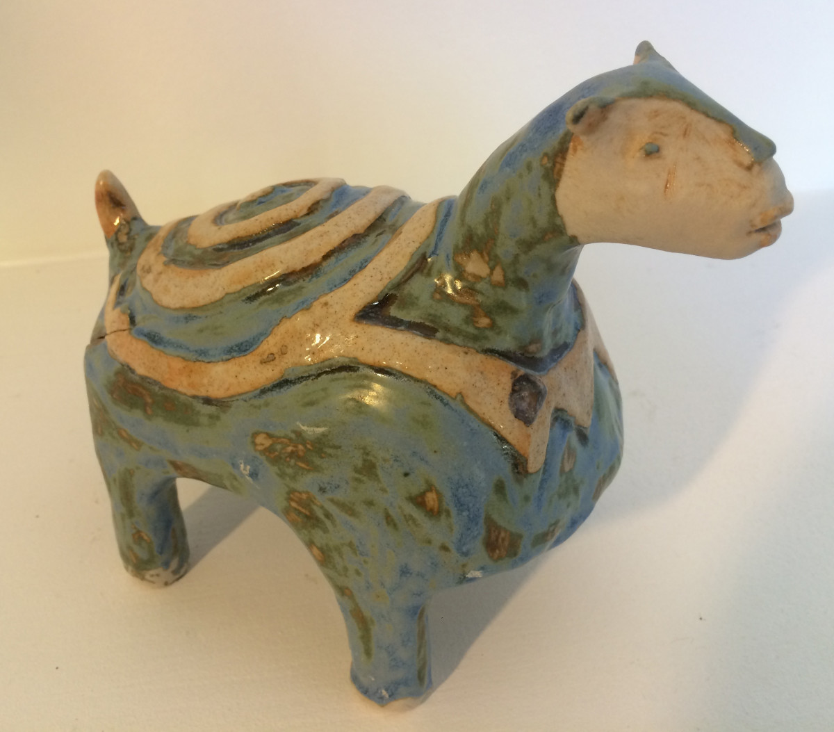 Leo, a spiral backed turtle by Nell Eakin 