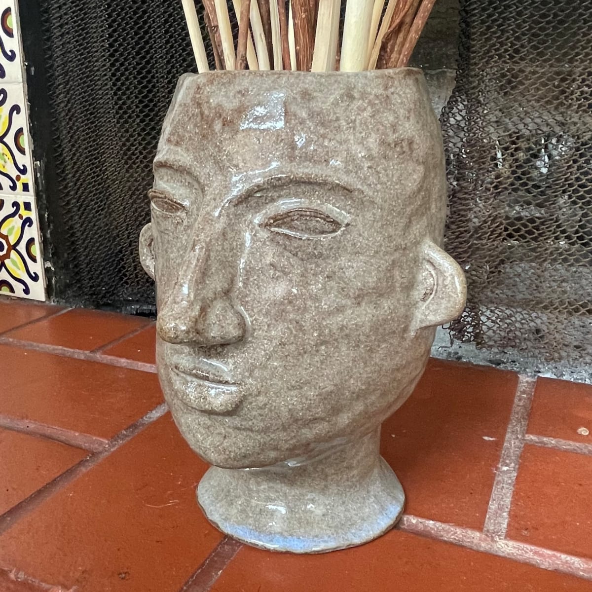 Clear Your Head Vase by Nell Eakin 