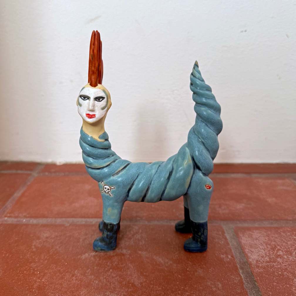 Dagger, Punk Rocker, II, with tats by Nell Eakin 