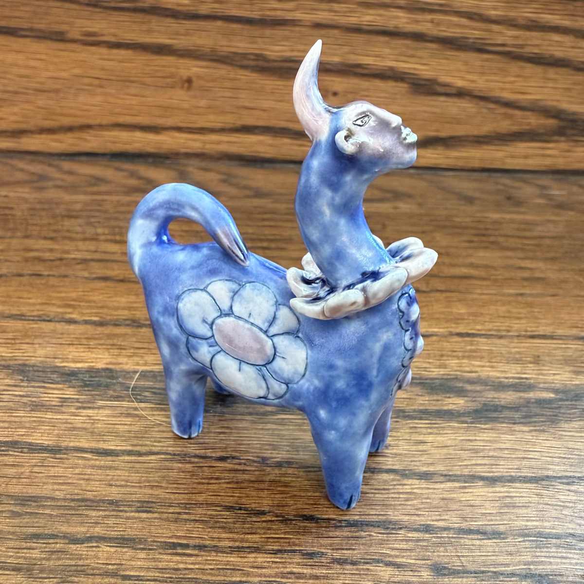 Blue Flower Fantasy, a dream teeny by Nell Eakin 