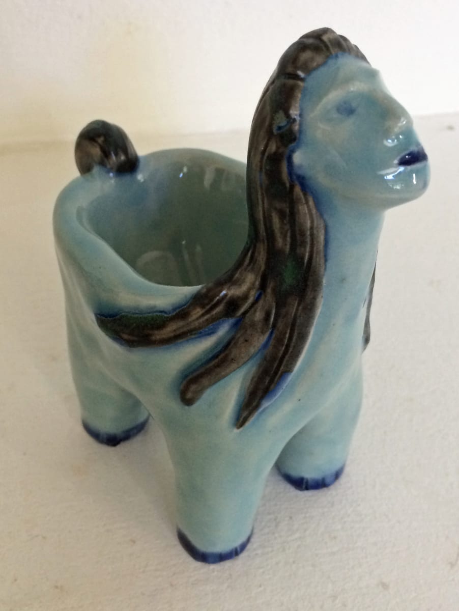 Blue lady box by Nell Eakin, Image 4.