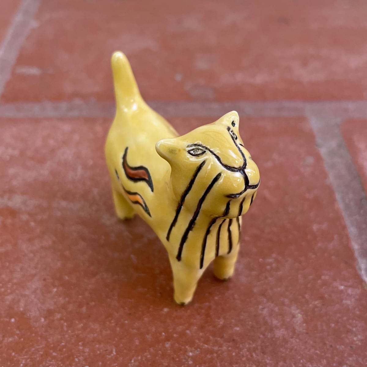 Fabio the Lion, a teenie by Nell Eakin 