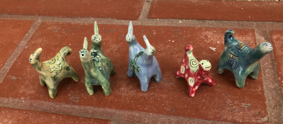 Mini critters - available individually :-) by Nell Eakin 