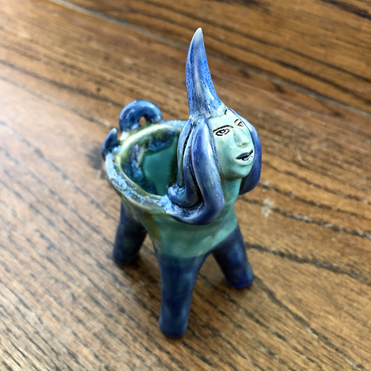 Sky Opal, a dream holder by Nell Eakin 