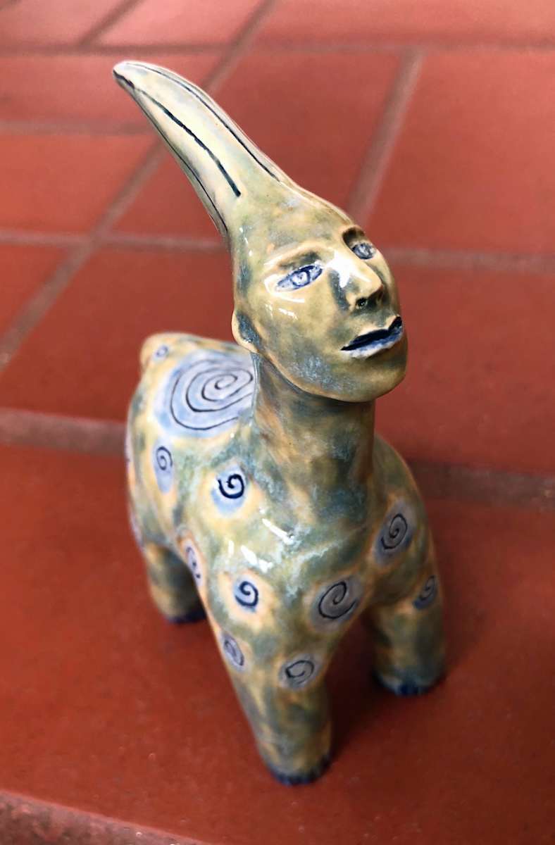 Sefara,  the mini unicorn with spirals by Nell Eakin, Image 6.