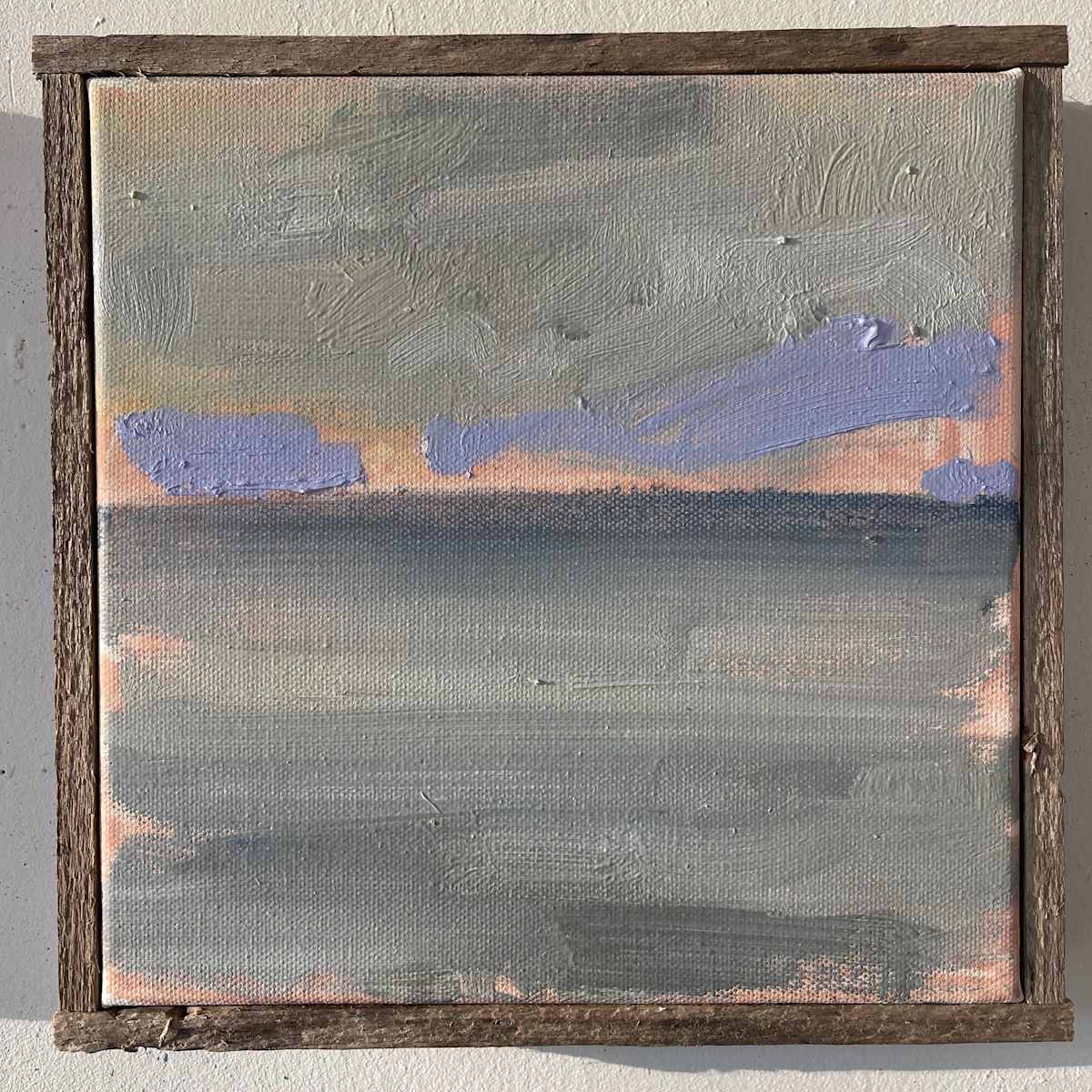 Cobalt lavender Horizon by Helen Grimm, Image 1.