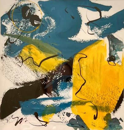 A World Disrupted (Triptych) by Jean Vivrette, Image 2.