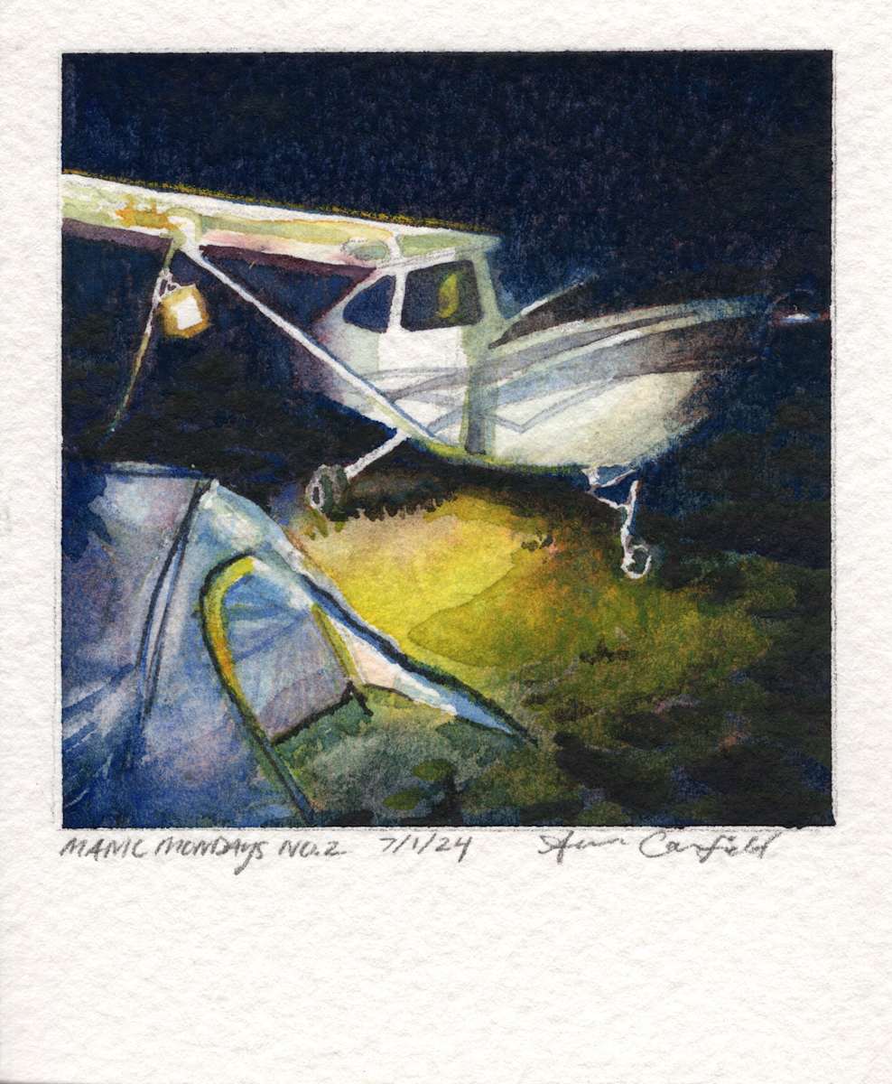 Under the Wing by Anna Canfield  Image: Under the Wing, Manic Mondays Series, No.2