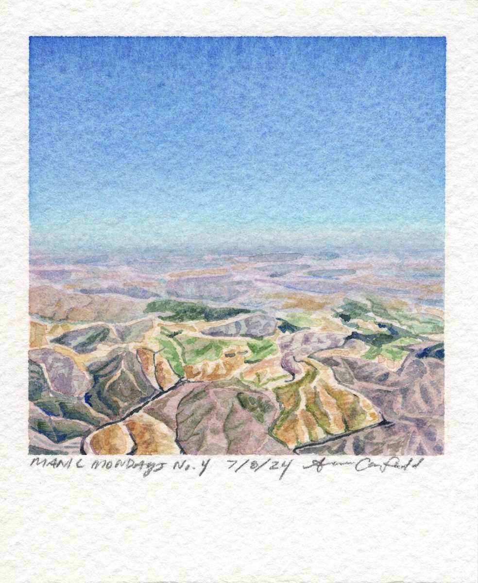 Quilted Palouse by Anna Canfield  Image: Quilted Palouse, Manic Mondays Series, No.3
