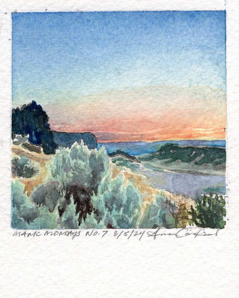 Coulee Pastels by Anna Canfield 