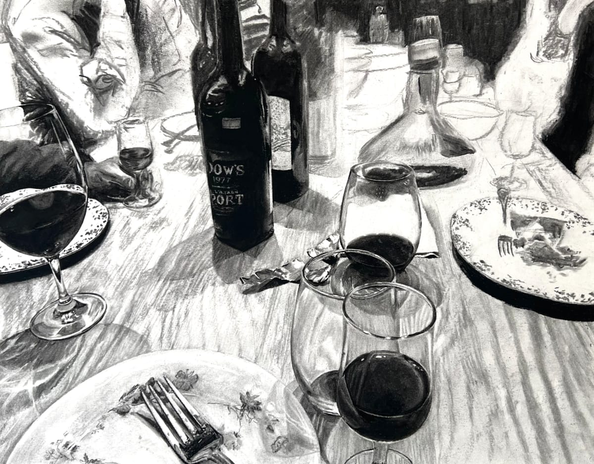 Port Night by Anna Canfield  Image: Close up, 11 x 14 in