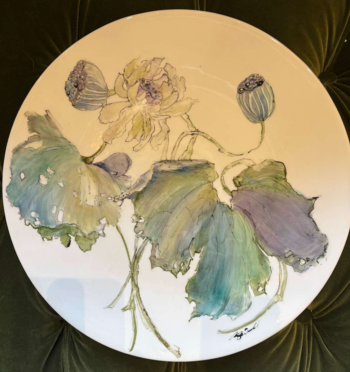 Lovely Lotus by Amy B. Carroll 
