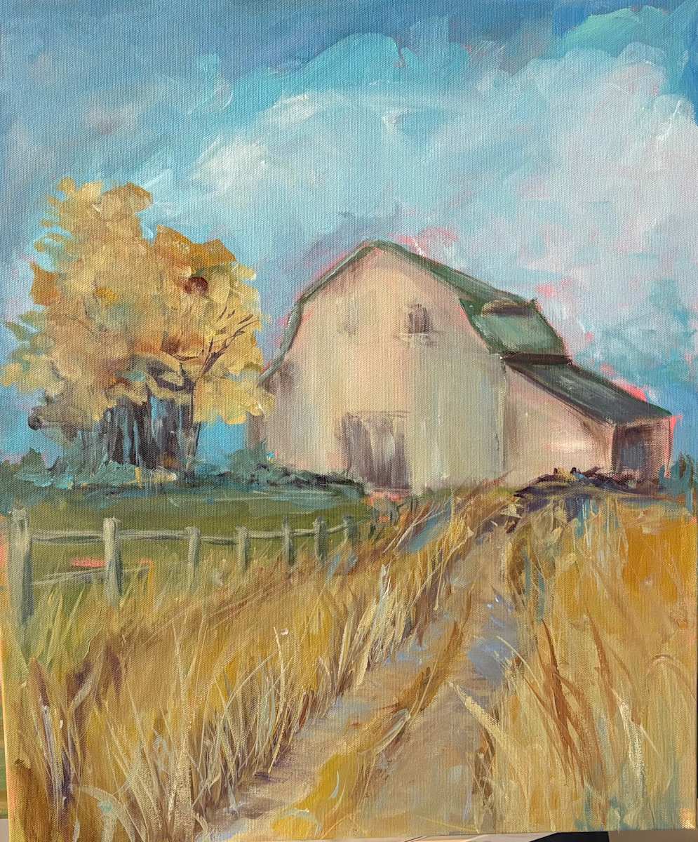 Barn Field by Amy B. Carroll 