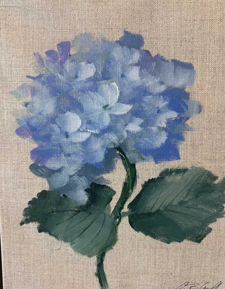 Blue Hydrangea by Amy B. Carroll 