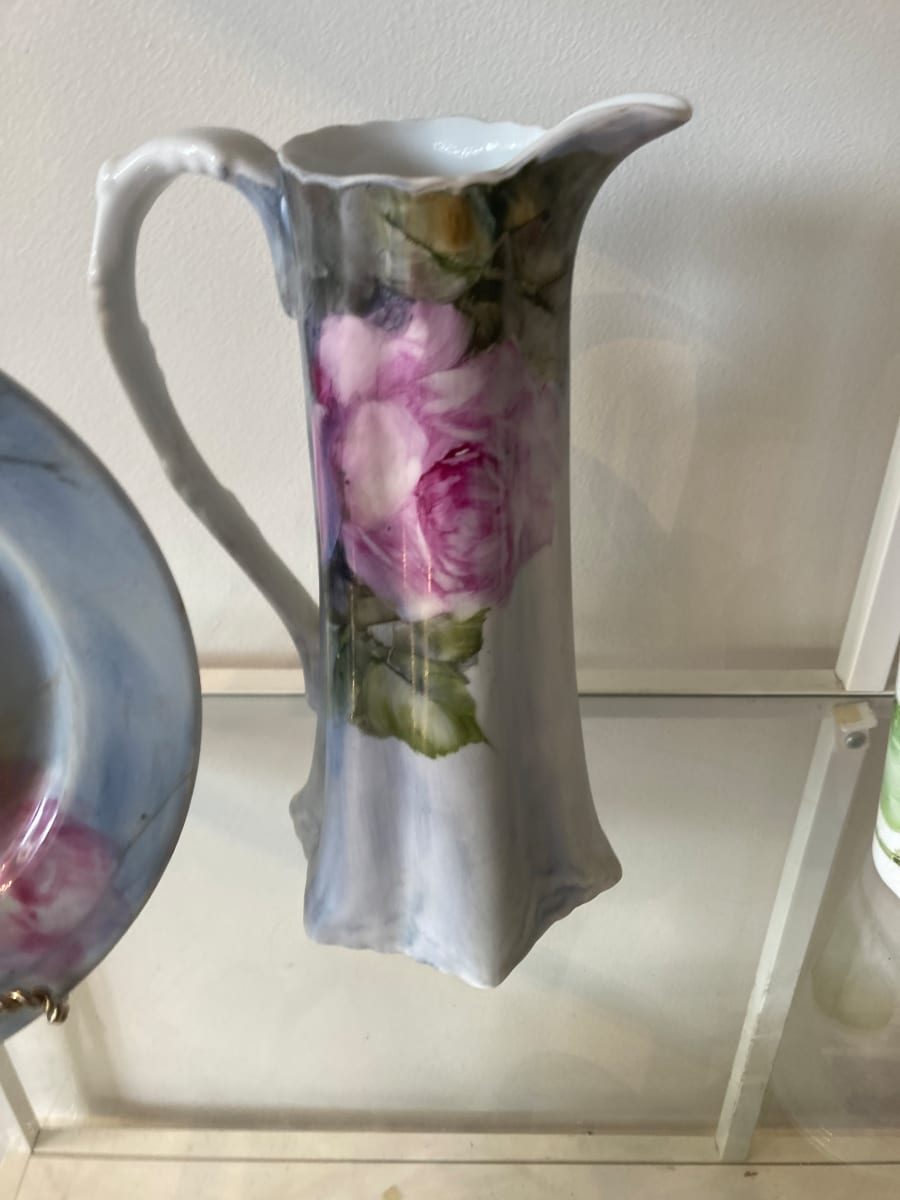 Rose pitcher by Amy B. Carroll 