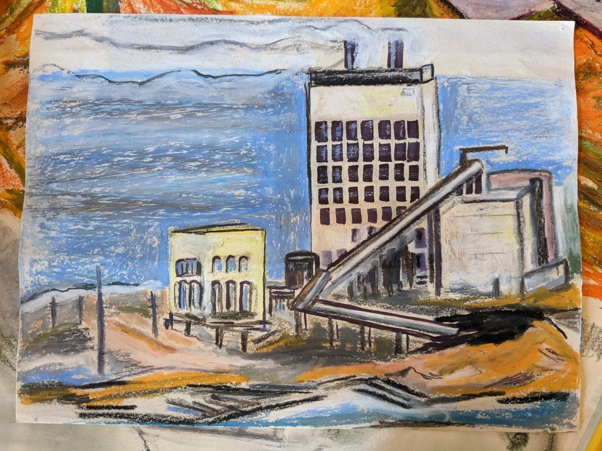 Mill by Strait by Esther Webster 