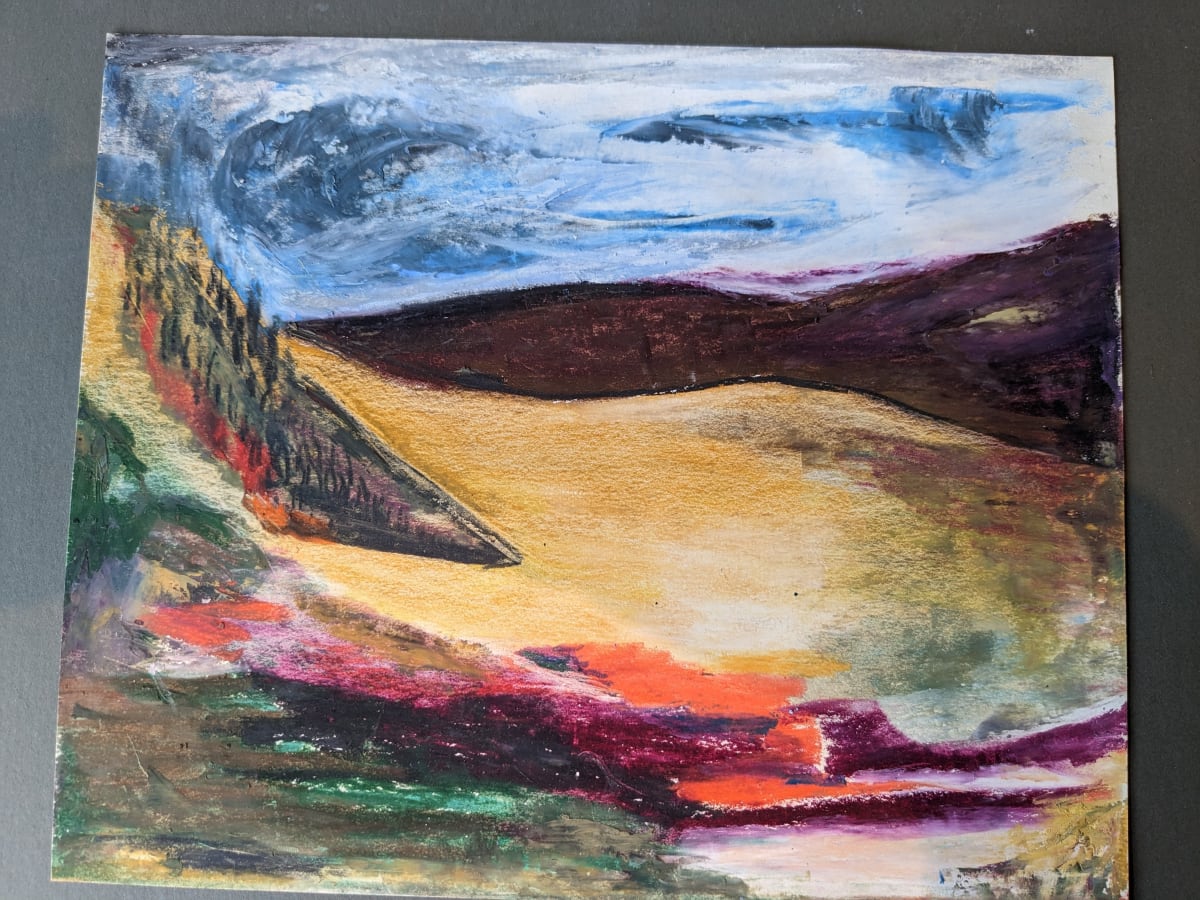 Abstract naturescape by Esther Webster 