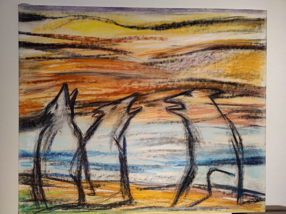 Lois Crisler in Brooks Range (considered one of 4 pieces in set) by Esther Webster 