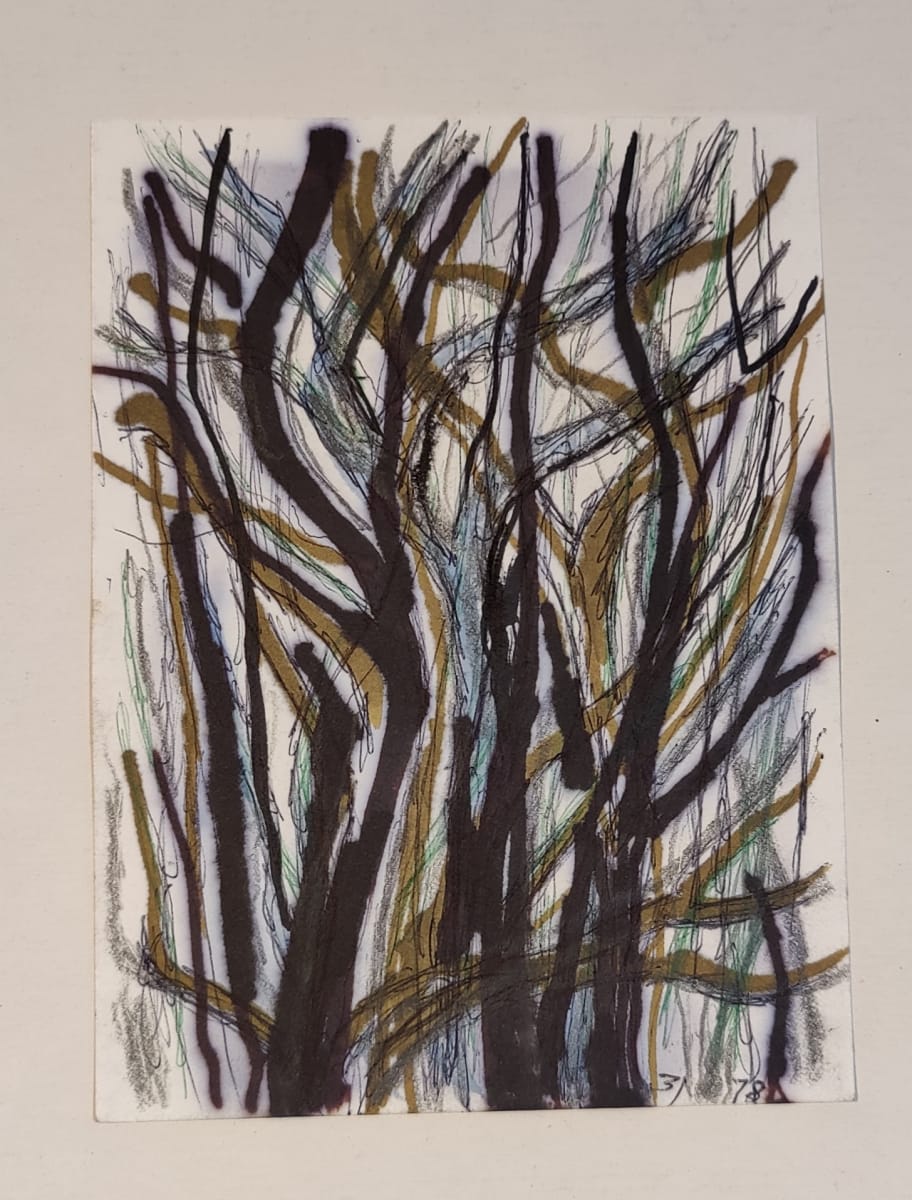 Untitled or unknown title, described as Tree Sketch by Esther Webster 