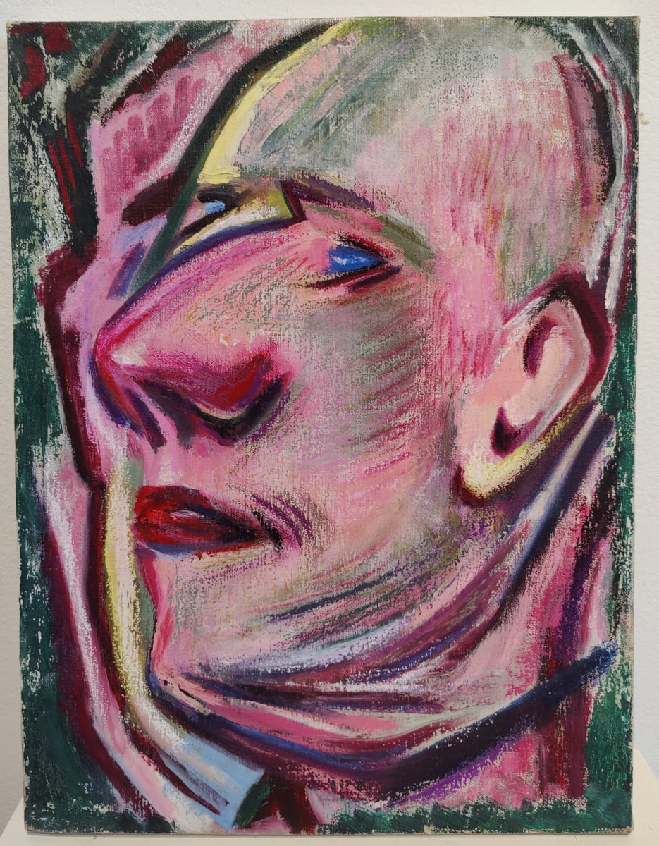 Untitled or Unknown Titles, Described as Bald Man in Profile by Esther Webster 