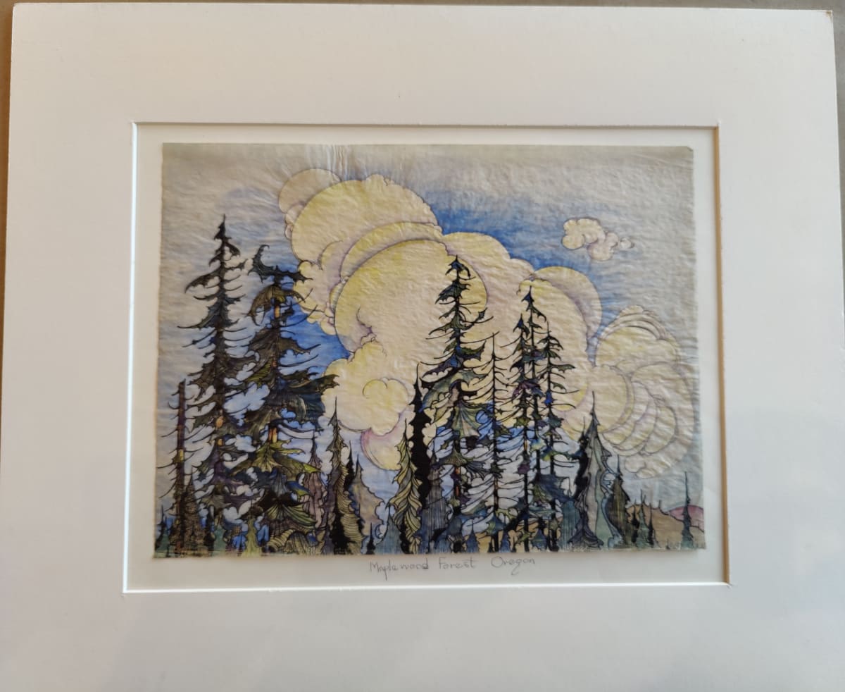 Maplewood Forest Oregon by Esther Webster 