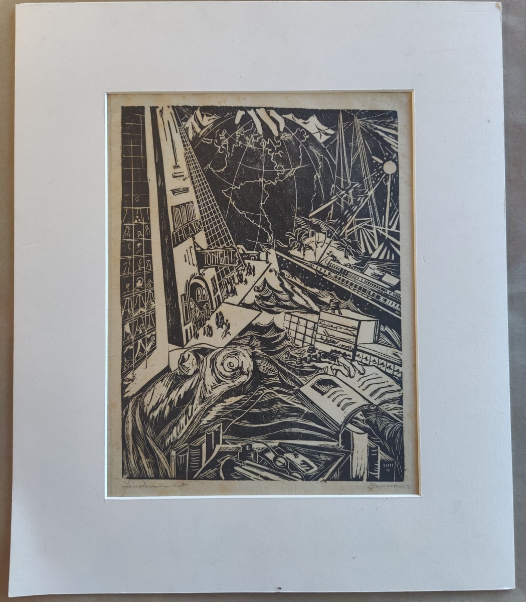 Untitled representation of New York City by Esther Webster 