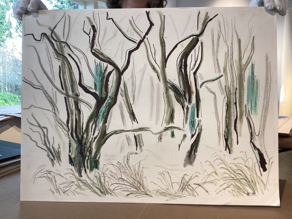 Alders and Grasses by Esther Webster 